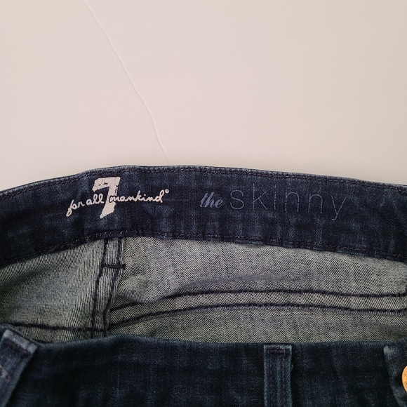 7 for all mankind the skinny jeans - Picture 4 of 5